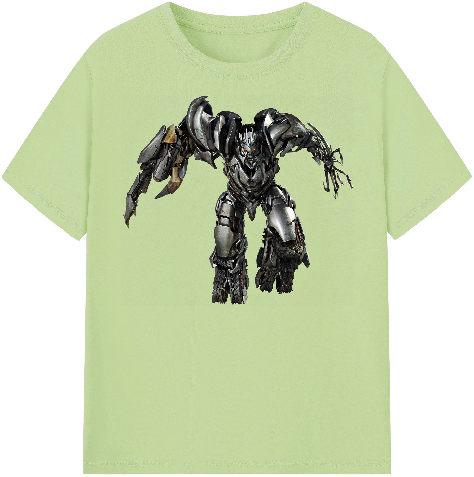 （画像用） Transformers トランスフォーマー 綿100％半袖Tシャツ（フロントプリント）